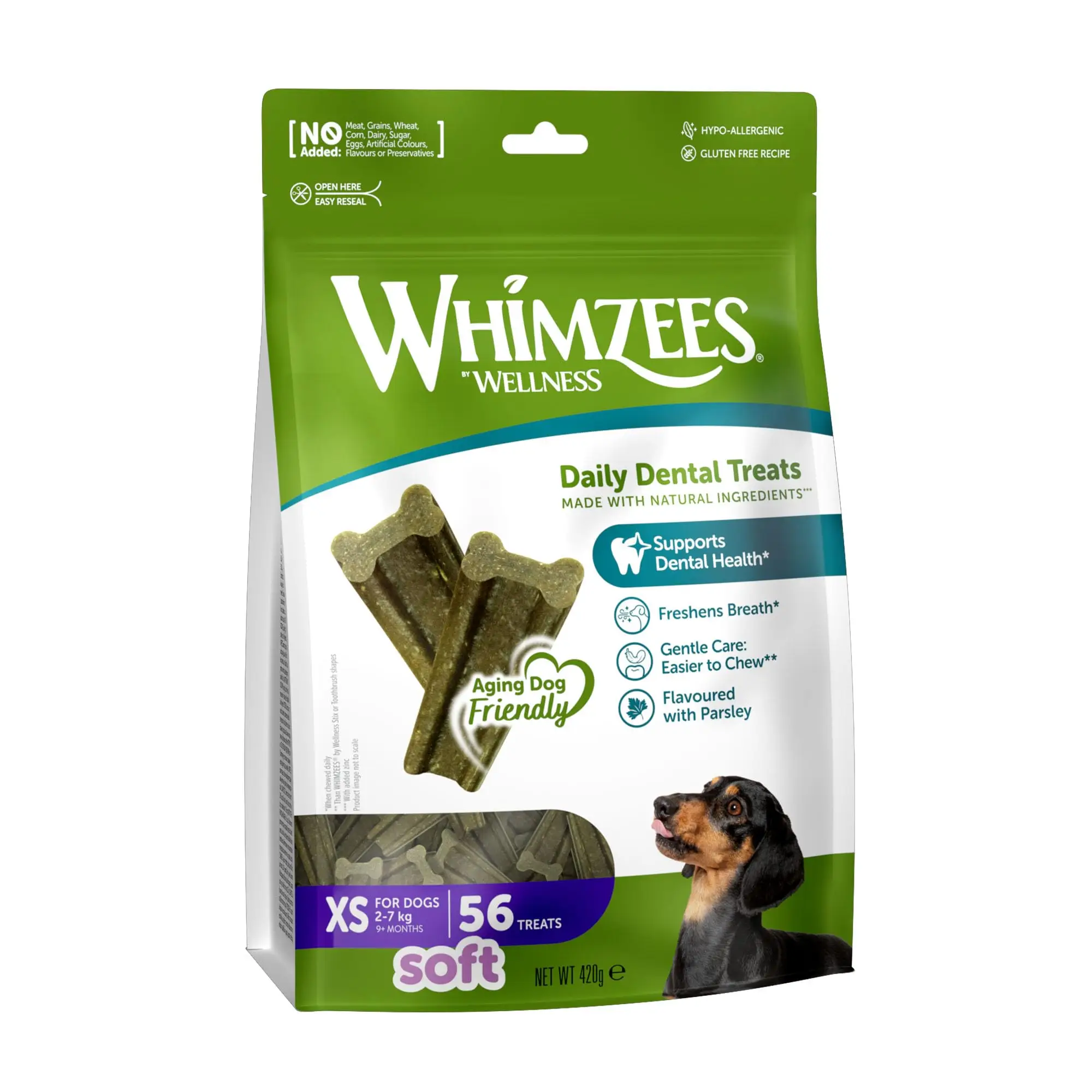 Whimzees Soft Value Snack Blandos para Perros - Bolsa de 360 g - Image 3