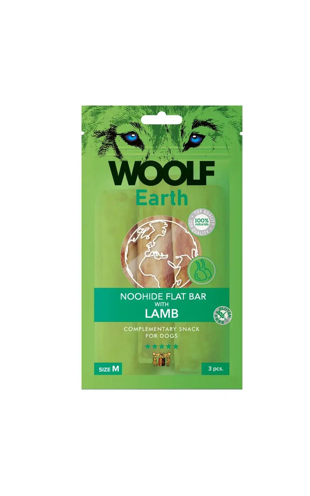 Woolf Earth Flat Bar With Lamb M 90 g