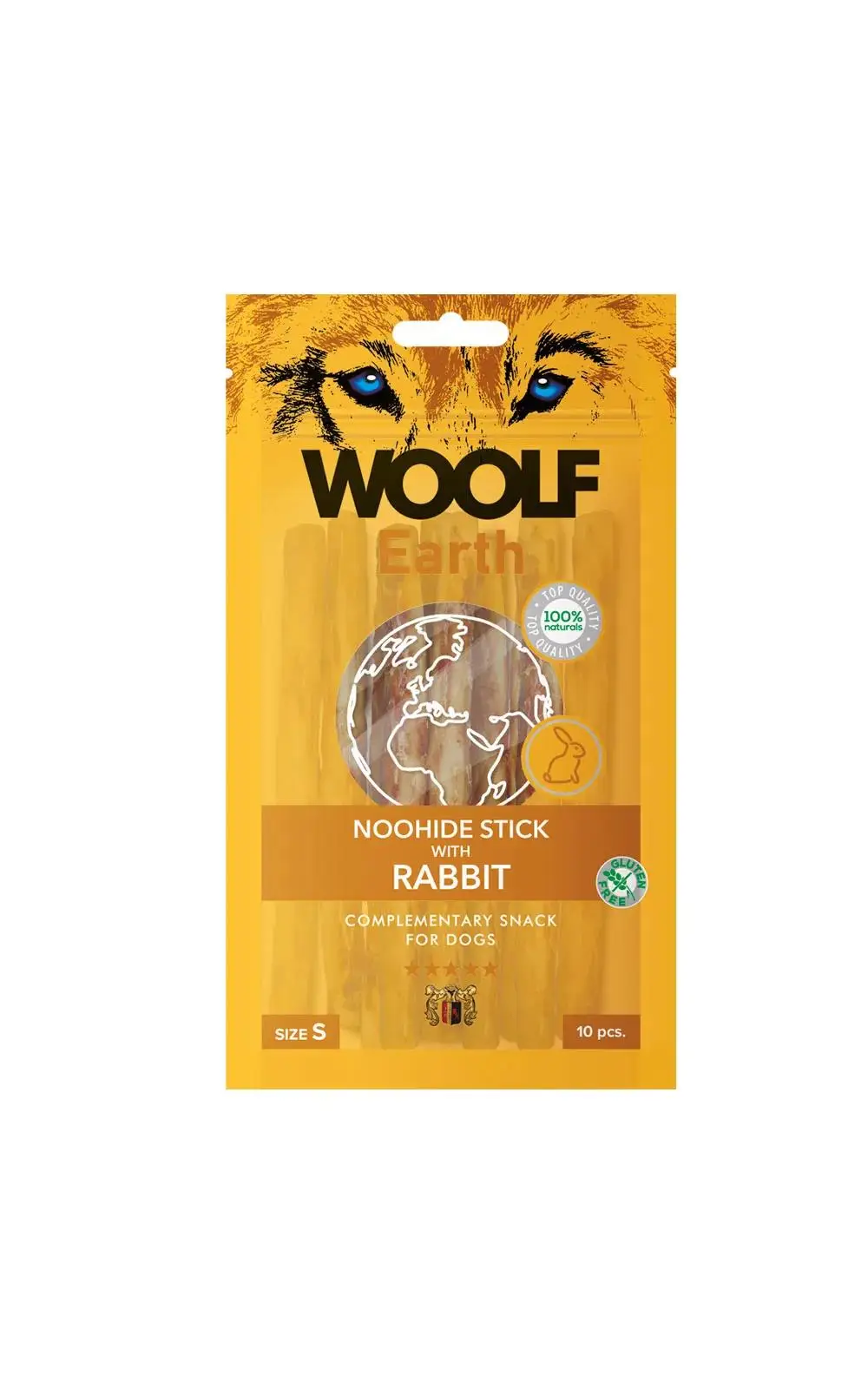 Woolf Earth Sticks With Rabbit S 90 g