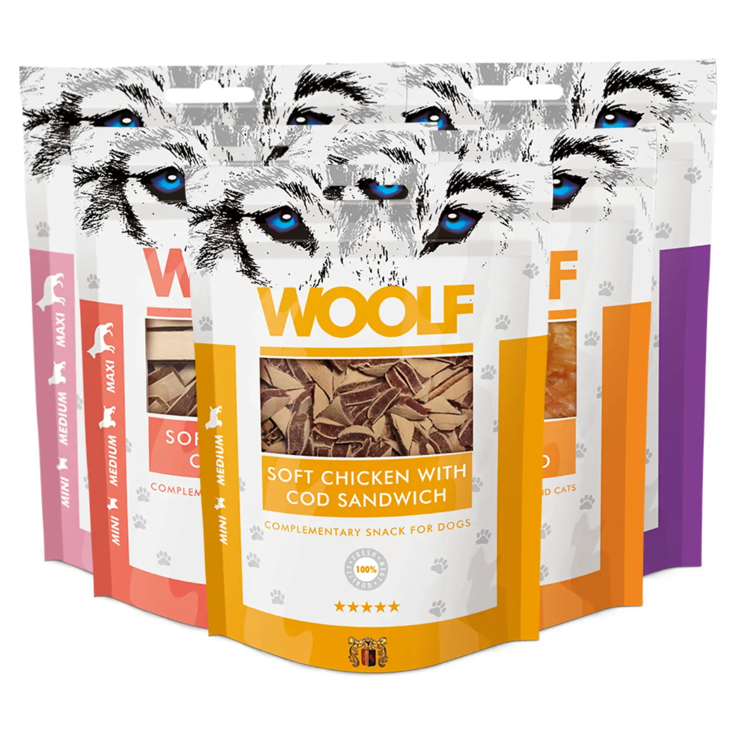 Woolf Snack Natural para Perros 100 g