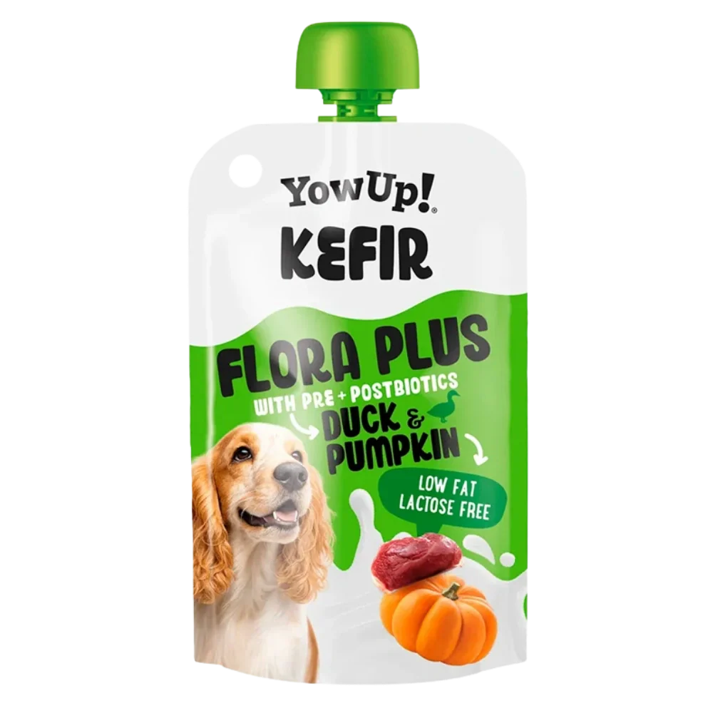YowUp Flora Plus Kéfir con Pato y Calabaza para Perros 115 g