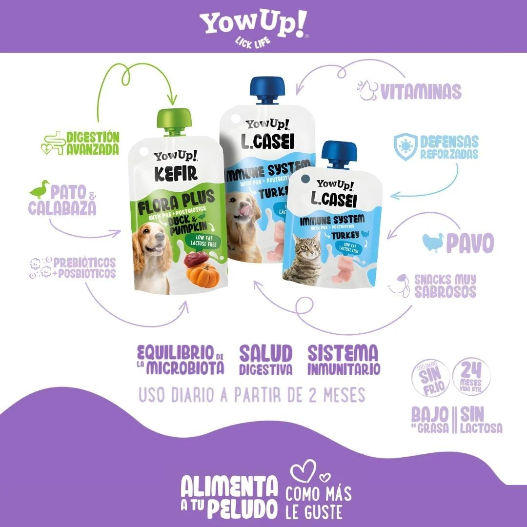 YowUp Flora Plus Kéfir con Pato y Calabaza para Perros 115 g - Image 4