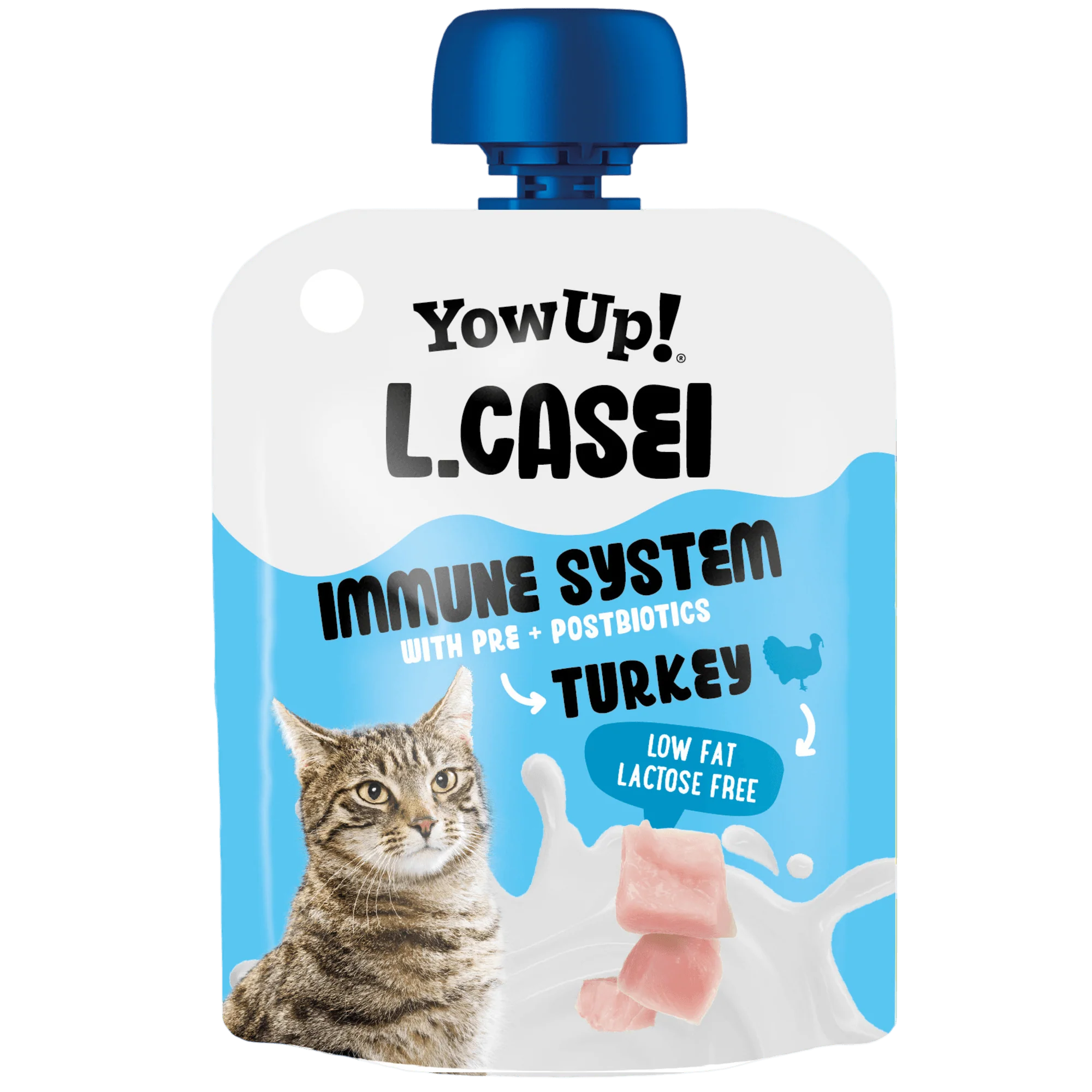 Yowup Yogur L,Casei Pavo Para Gatos 85 g