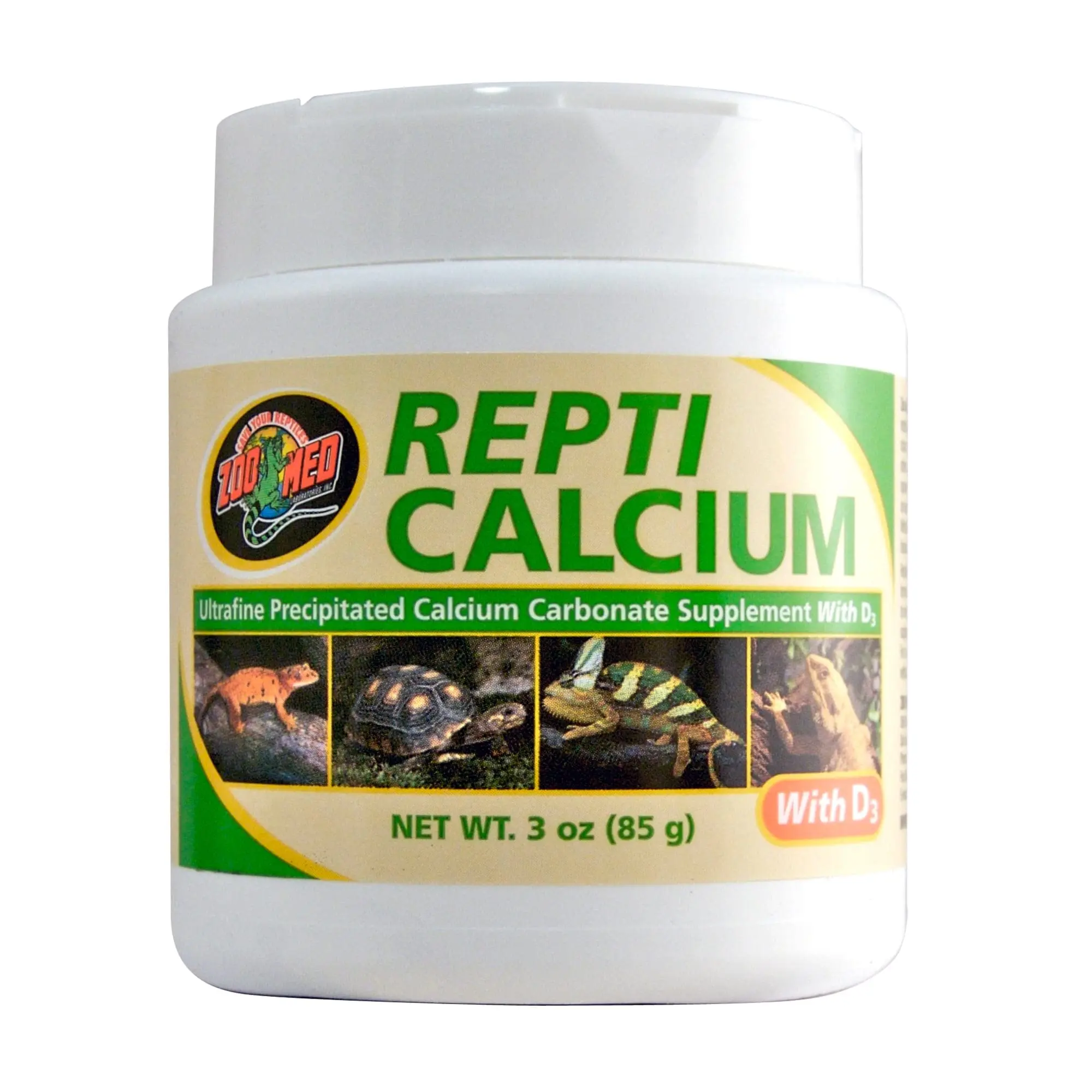 Zoo Med Repti Calcium con Vitamina D3 para Reptiles 85g