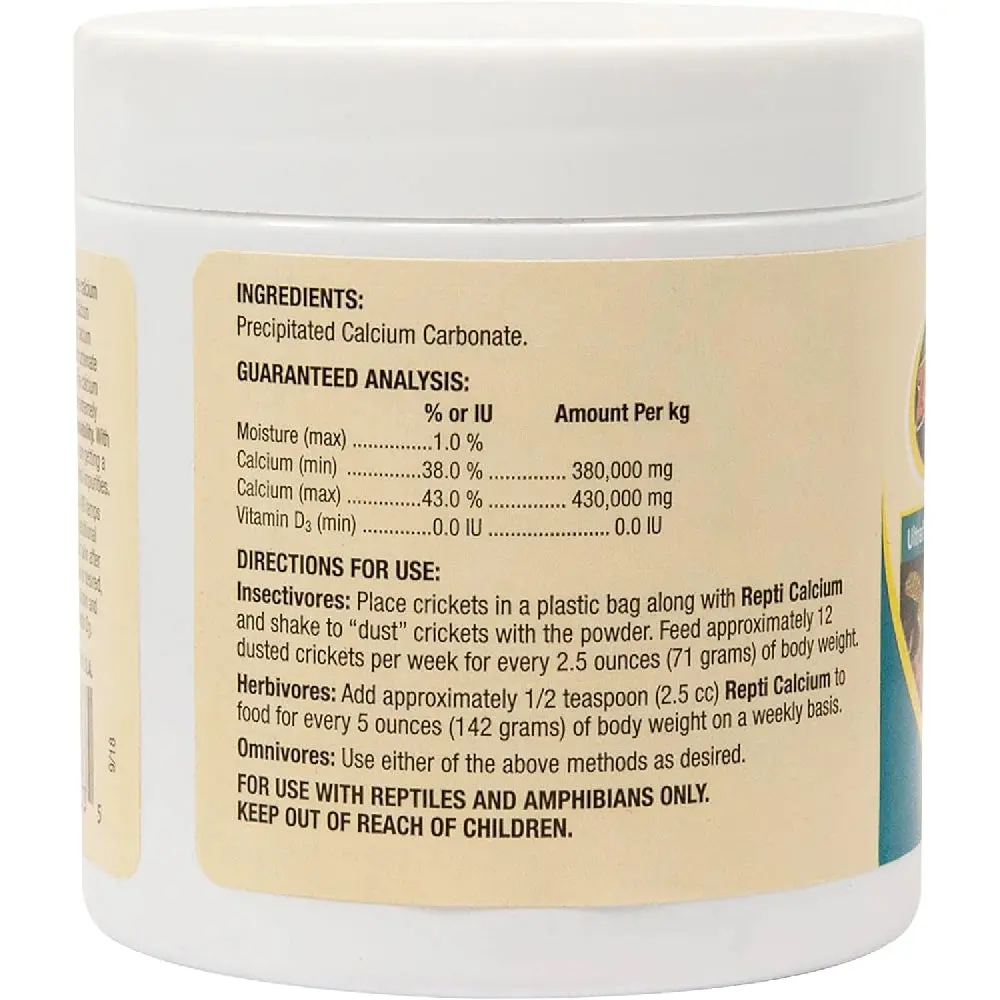 Zoo Med Repti Calcium sin D3 para Reptiles 85g - Image 2